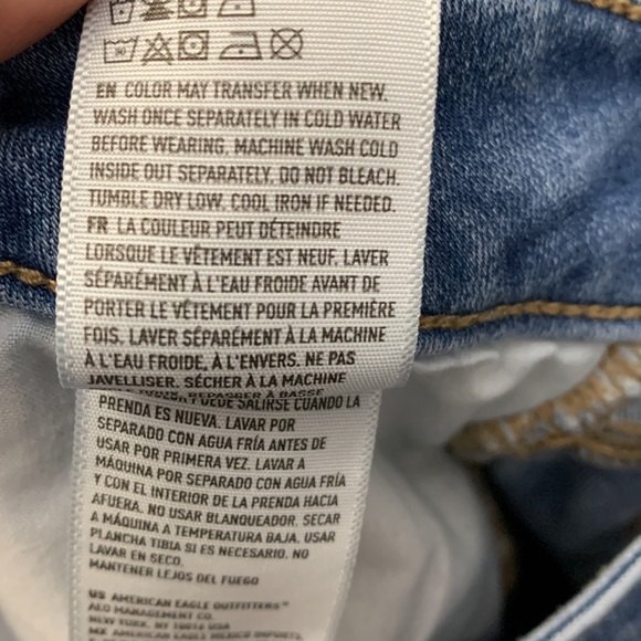 American Eagle Next Level Stretch High Waisted Jeggings Size 4 - Picture 12 of 12